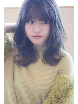 ヘアデザイン ディクト(hair design D.c.t) D.c.t【平田秀一】色っぽ ふんわりミディ