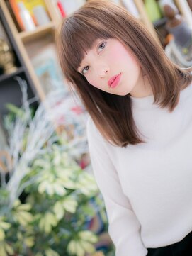 カバーヘア ブリス 大宮西口(COVER HAIR bliss) *bliss大宮*小顔ｘ斜めバングのウルツヤストレートa