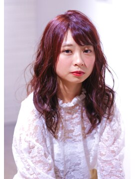 エイト 溝の口店(EIGHT) 【EIGHT溝の口】デザインカラー_切りっぱなしボブ