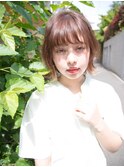切りっぱなしボブ 外ハネ ヘルシーレイヤー☆
