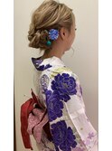 ゆかた着付けandヘアセット