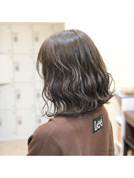 ヘアメイク ミチ 富田店(HAIRMAKE MICHI) 【MICHI 富田店 古作 蓮】ダークオリーブアッシュ