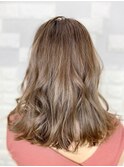 丁寧に染めたアッシュブラウン☆☆☆