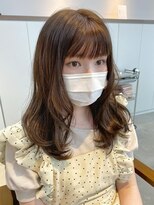 ザコーストバイネオリーブ 辻堂店(The coast by neolive)&nbsp;【The coast by neolive】赤み消しライトブラウンミディ