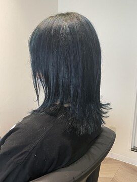 フィーリー ヘア デザイン 太田店(feAry) ダブルカラーモスグリーン