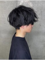 横顔が素敵に決まるマッシュウェーブ【表参道、青山、原宿】