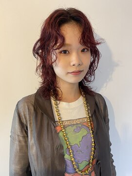 キコエル 三軒茶屋(kikoeru) 今どきお洒落ウルフレイヤー×ワインレッド