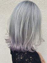 ボアップ 新居浜店(boappu)&nbsp;#ハイトーン #裾 #カラー #パープル