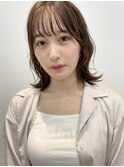 くびれレイヤー×シースルーバング