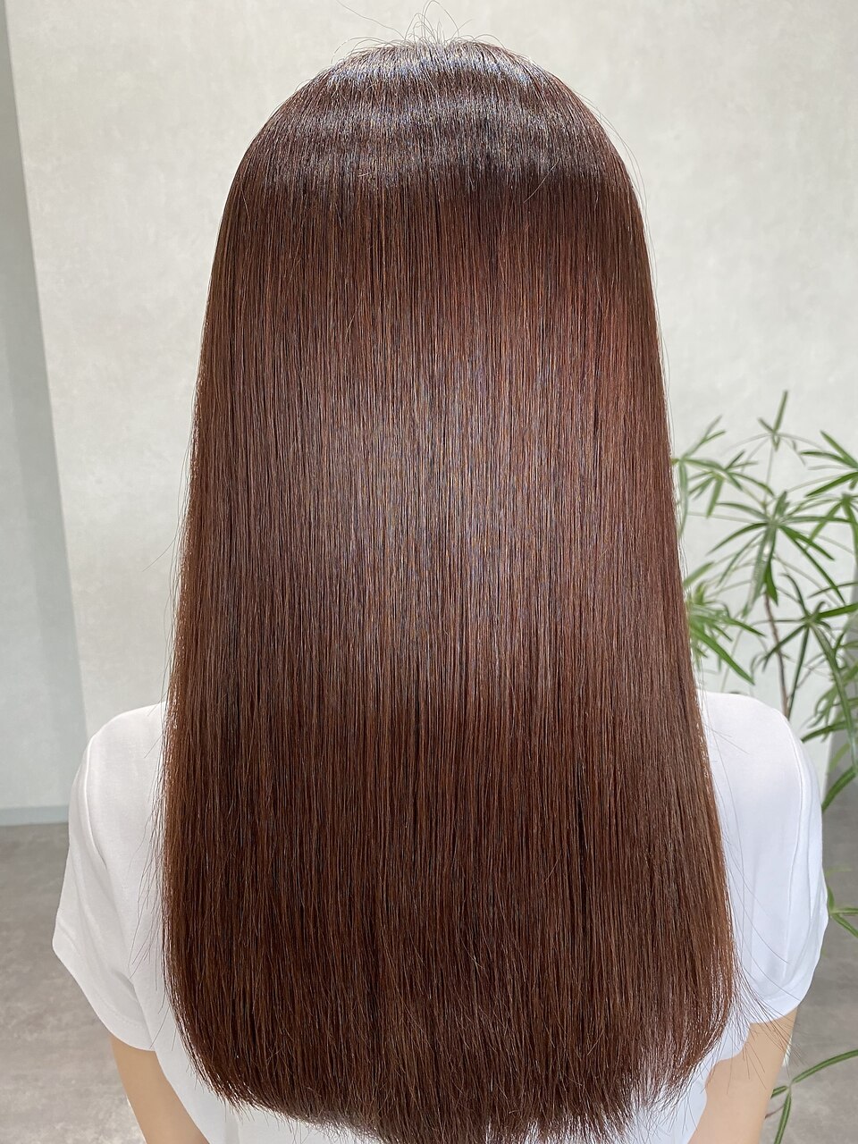 Mint leaf ストレートエステ 髪質改善