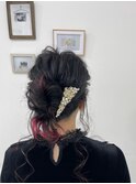ルーズなサイドアップ♪