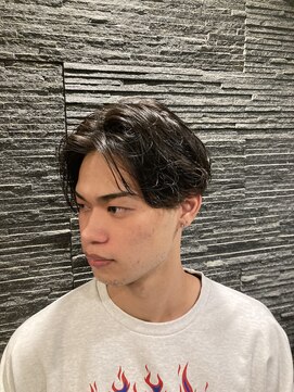 プレミアムバーバー 表参道店(PREMIUM BARBER produce by HIRO GINZA) ツーブロックスパイラルパーマ