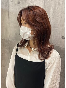 エンリッチヘア(enrich hair) ピンク×くびれヘア 髪質改善トリートメント