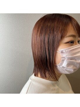 アネックスジャパン ゆめタウン高松店(ANNEX JAPAN) ショートボブ/アプリコットブラウン