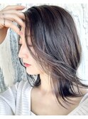 【ブルベおすすめヘアカラー】アッシュグレージュカラー