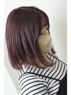 ビアージュ(Viage) :ボブ　:ピンクブラウン　:ペオニーピンク