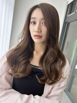 ソヨン 名古屋店(SOYON)&nbsp;ロングレイヤー×女っぽウェーブ