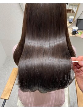 ジーナ 千葉(Zina) 髪質改善premium モーヴブラウン ハセガワ