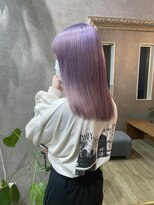 トラックヘアークリエイト(TRACK HAIR CREATE) violet color.