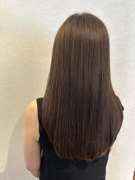 エルサフィロ キタハマ(el zafiro kitahama) 20×30×40代×ナチュラル×髪質改善×ロング×お顔周りレイヤー