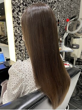 エアー 銀座タワー(AIR) パープルグレージュ/くすみカラー/美髪　【榛葉】@air_t_shinba