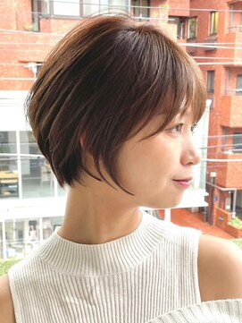 プルーヴ 秋葉原(prove) 30代40代大人女性/前髪ありショートボブ/ショートヘア/髪質改善