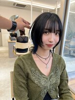 サンド 鹿児島中央(sand)&nbsp;@sei___sandインナーカラー/ウルフカット/鹿児島中央駅