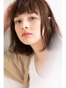 アッシュ 池袋店(Ash) 10代20代30代『くせ毛ニュアンスボブ』 #池袋駅