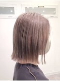 切りっぱなしボブ