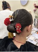 ヘアセット/hair set/卒業式/入学式/広尾/恵比寿/白金台/