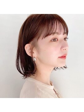 ラフ フロム ガーデン(Laf from GARDEN) ボブ/レイヤーカット/オリーブベージュ/くびれ/韓国風
