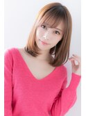 山村/ワンカール/縮毛矯正/ミディアムヘア/前髪パーマ銀座東銀座