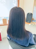 セミロングヘア