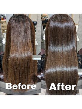 ワタトリ(waTatori) 髪質改善before after10