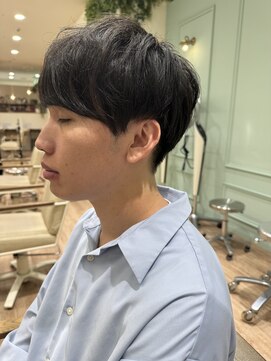 モリオフロムロンドン 大宮店(morio from London) 【かほ】ナチュラル刈り上げ×マッシュ