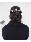 ハーフアップ×ボブヘアセット【四日市】