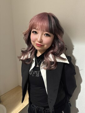 モニカ 栄店(MONIQA) ピンク　デザインカラー