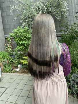 アリ 葛西店(ALi) デザインカラー 葛西髪質改善|葛西縮毛矯正|葛西白髪ぼかし