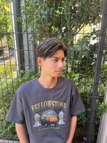 キング(K!ng)&nbsp;縮毛矯正髪質改善ハイライトレイヤーカット枚方美容室エクステ