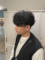 フィゼル あべのルシアス店(Aujua fizelle)&nbsp;簡単スタイリングパーマ　＊佐藤　空