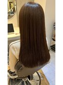 髪質改善＊ロングレイヤーグレーベージュ＊美髪【Zina船橋】