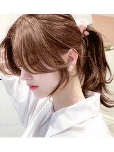 前髪、顔周りのデザインで小顔に変わる！【骨格矯正カット】似合わせ＆生え癖も考慮したカットで再現性を◎