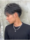波巻きツイストスパイラルパーマ/フェザーパーマ/眉毛/メンズ