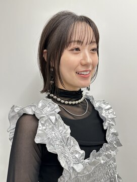 エアー 横浜(AIR) 【寺本】結べるボブレイヤーカットシースルー前髪