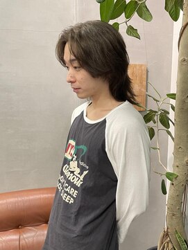 ニール シトロン 名古屋 伏見 丸の内(NEELU citron) 【NEELU_anzu】ダブルカラーで作るオリーブベージュ