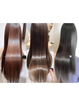 髪質改善トリートメントで髪の内部からしっかりダメージケア！使い続けていくほど美しい髪を保てます♪