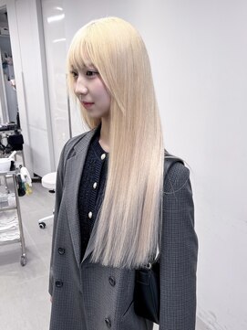 ソル バロール 表参道(SOL .valor) 抜きっぱなしブロンド×ロングレイヤー