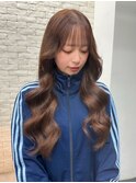 レイヤーカット/ブラウン