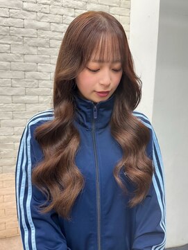 レイヤーカット/ブラウン