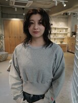 オムズポカ 栄矢場町店(OM's poka) レイヤーパーマ/ミディアムレイヤー/くびれヘア/韓国ヘア